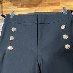 Black sailor style pants